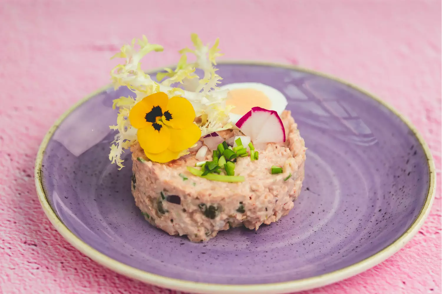 Plantaardige zalmsalade 1kg stuk 2